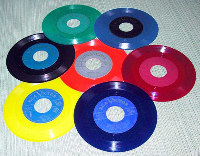 RCA Coloured 45s