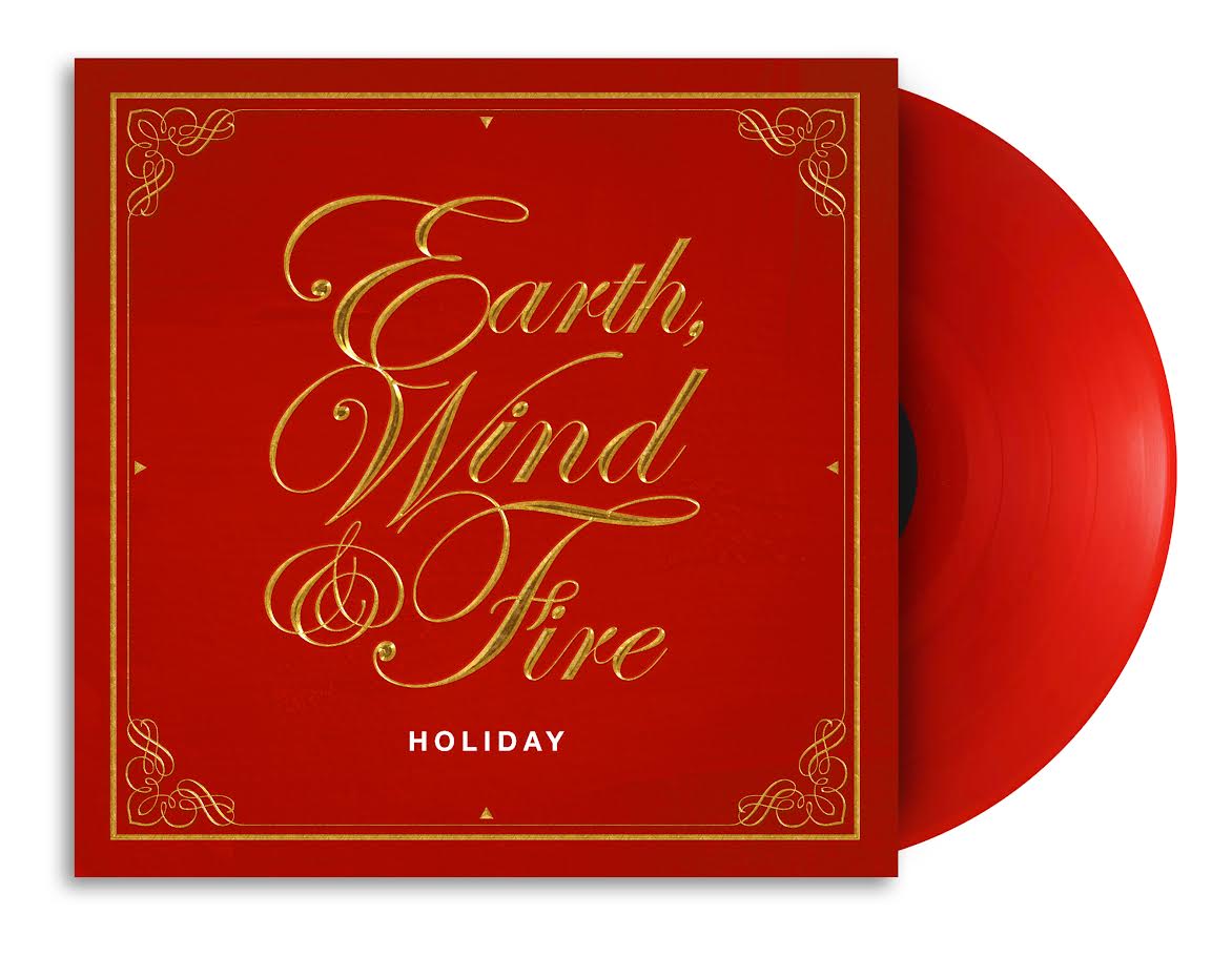 Earth, Wind & Fire - Holiday - Red LP Vinyl Record