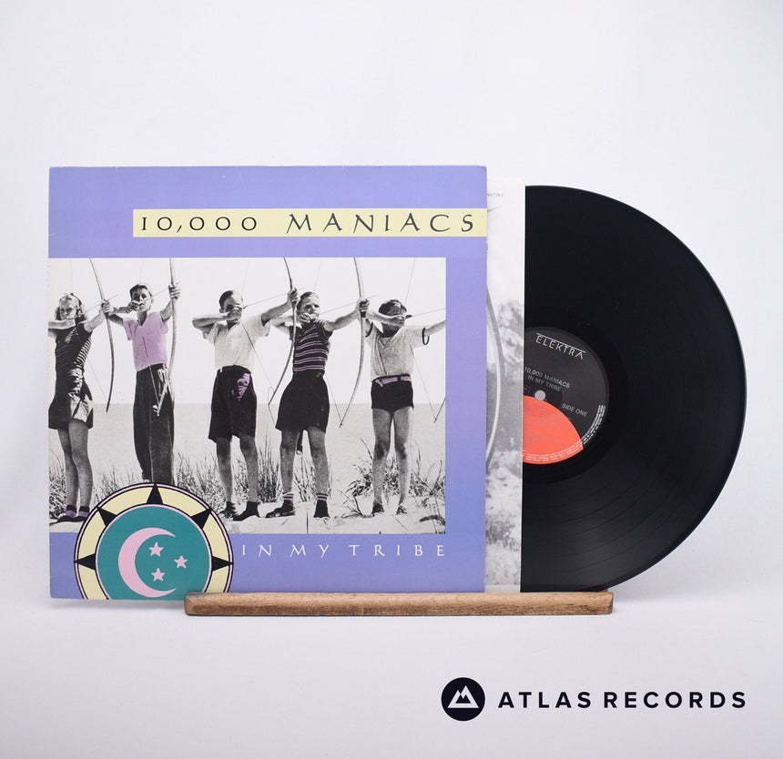 10,000 Maniacs In My Tribe LP Vinyl Record - Front Cover & Record
