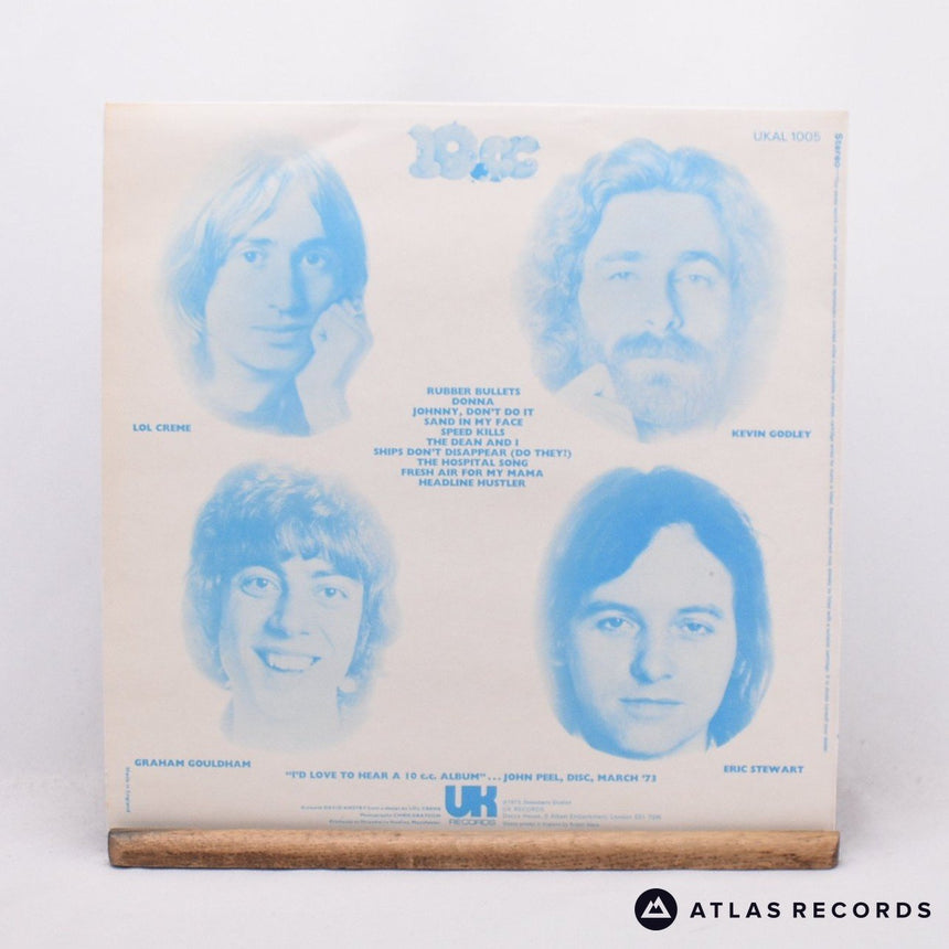 10cc - 10cc - Lyric Sheet LP Vinyl Record - EX/EX