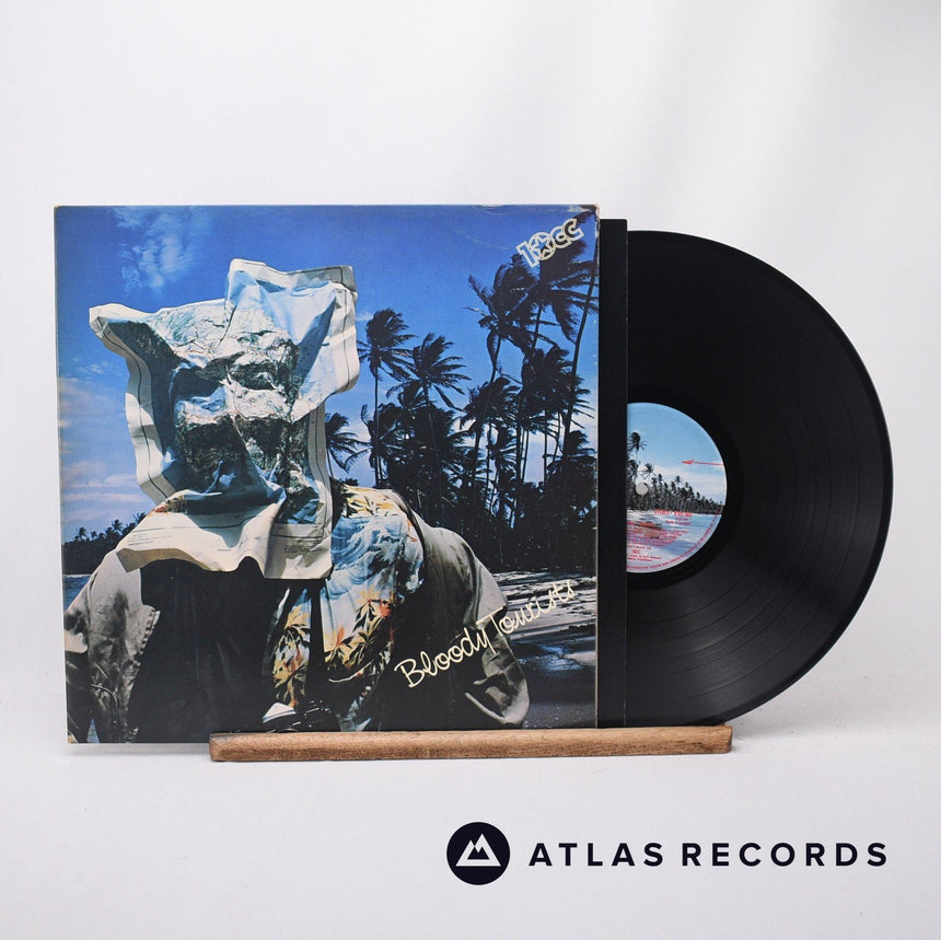 10cc Bloody Tourists LP Vinyl Record - Front Cover & Record