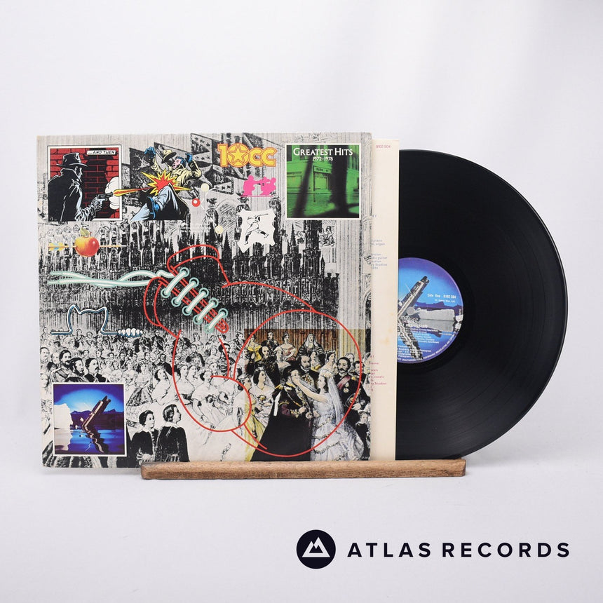 10cc Greatest Hits 1972-1978 LP Vinyl Record - Front Cover & Record