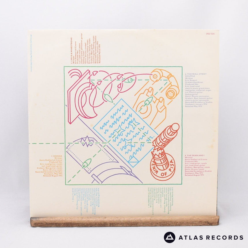 10cc - Greatest Hits 1972-1978 - Strawberry LP Vinyl Record - EX/VG+