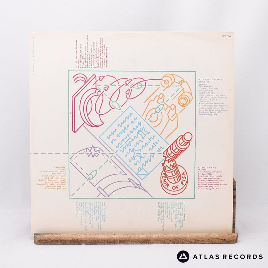 10cc - Greatest Hits 1972-1978 - Strawberry LP Vinyl Record - EX/EX