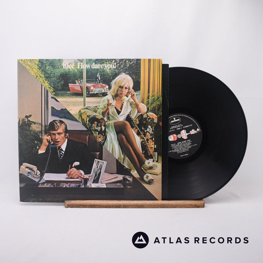 10cc How Dare You! LP Vinyl Record - Front Cover & Record