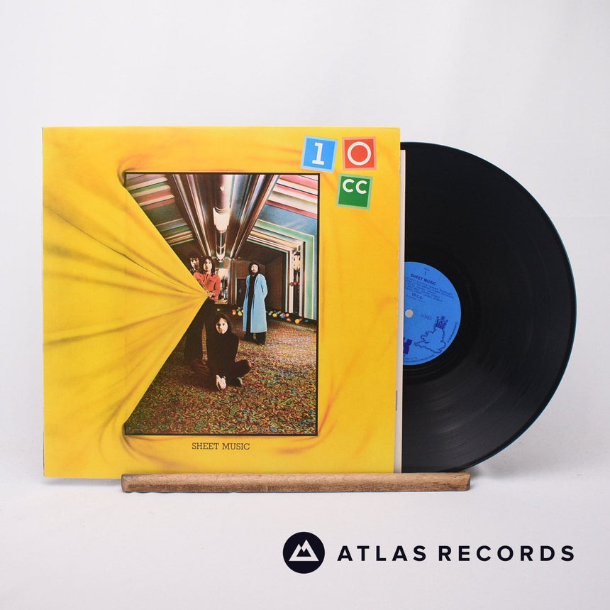 10cc - Sheet Music - Lyric Sheet p-4 p-5 LP Vinyl Record - EX/EX