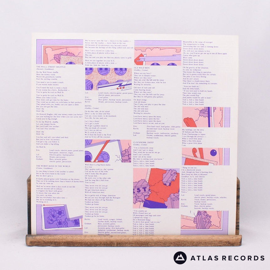 10cc - Sheet Music - Lyric Sheet Melys LP Vinyl Record - VG+/VG+