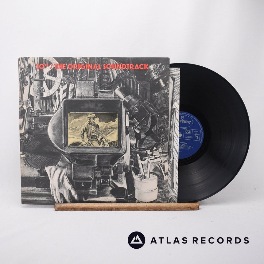 10cc The Original Soundtrack LP Vinyl Record - Front Cover & Record