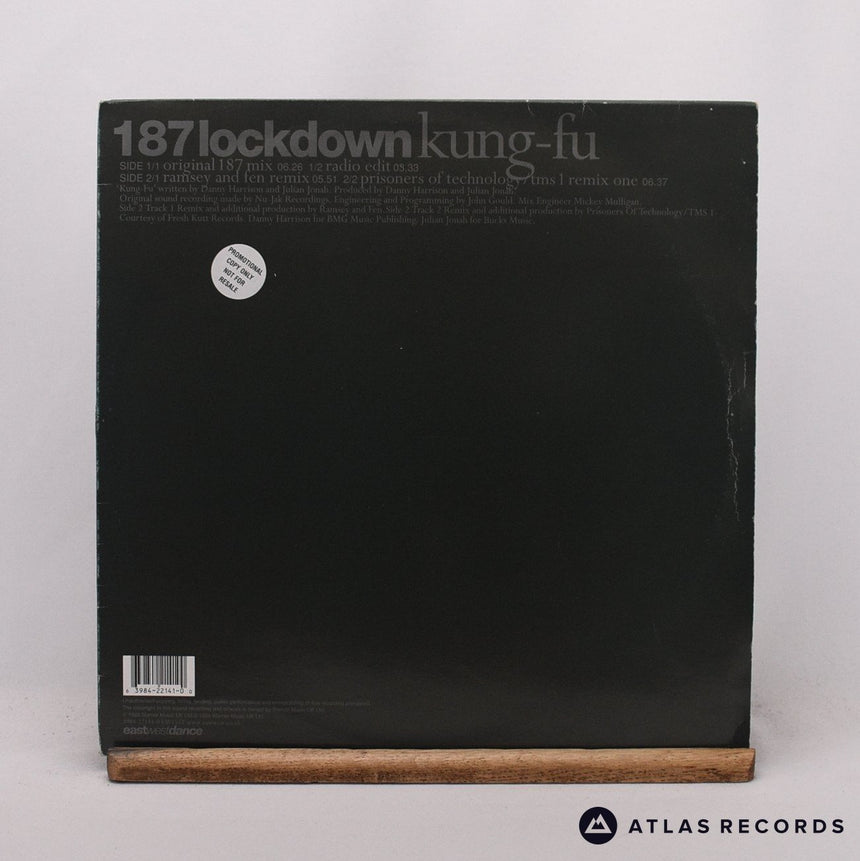 187 Lockdown - Kung-Fu - 12" Vinyl Record - VG+/EX