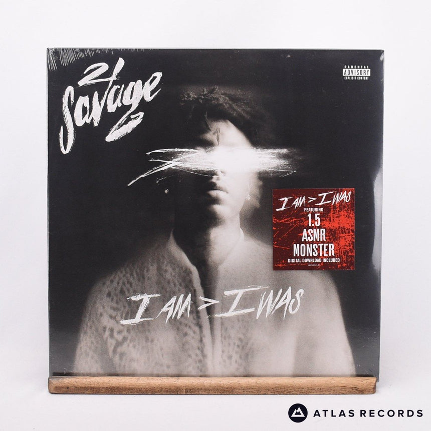 21 Savage I Am > I Was 2 x LP Vinyl Record - Front Cover & Record