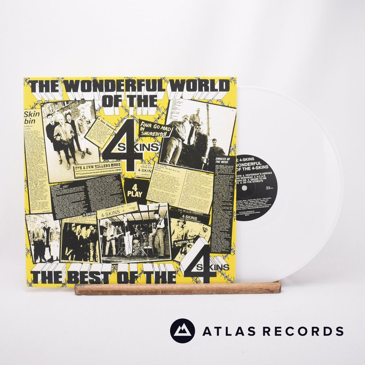 4 Skins The Wonderful World Of The 4 Skins LP Vinyl EX/NM – Atlas Records