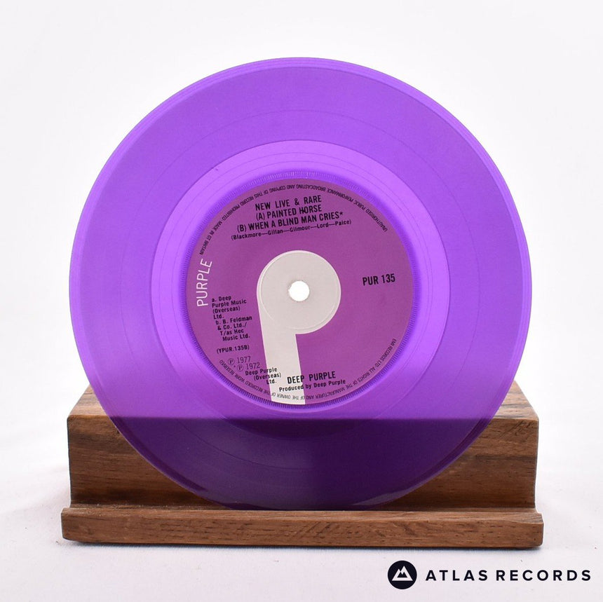Deep Purple - New Live & Rare - Purple 7" EP Vinyl Record - VG+/EX