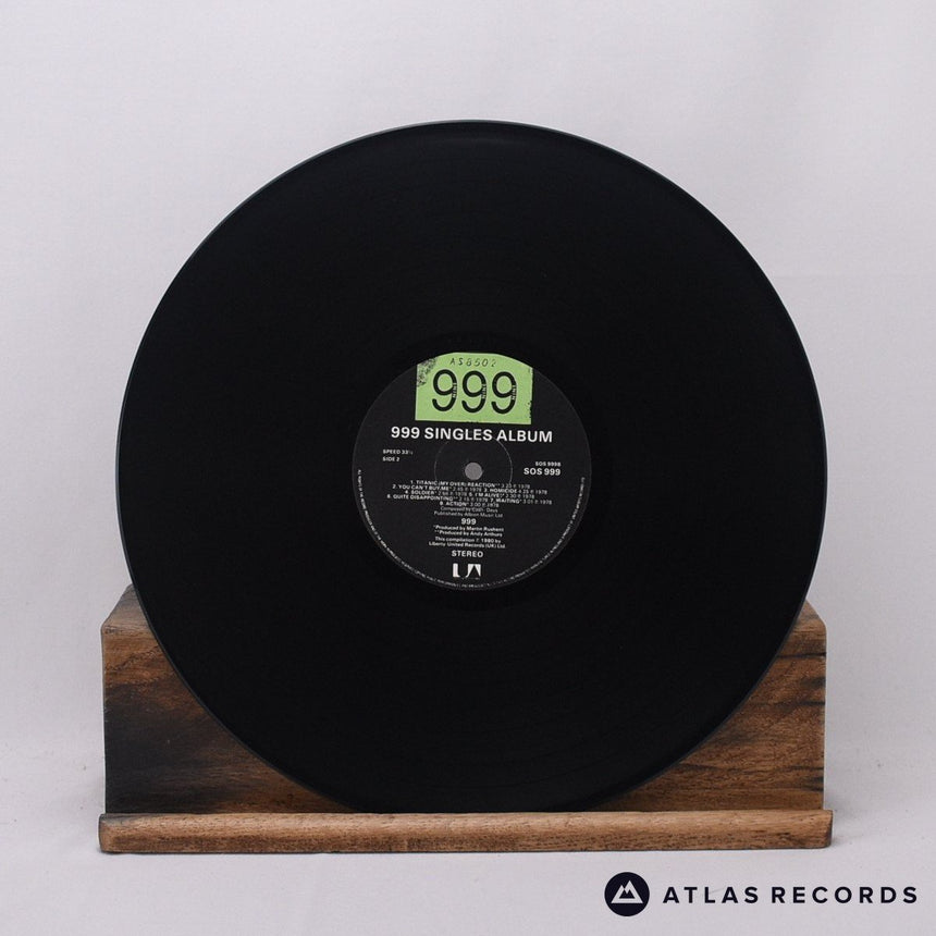 999 - The 999 Singles Album - LP Vinyl Record - EX/EX
