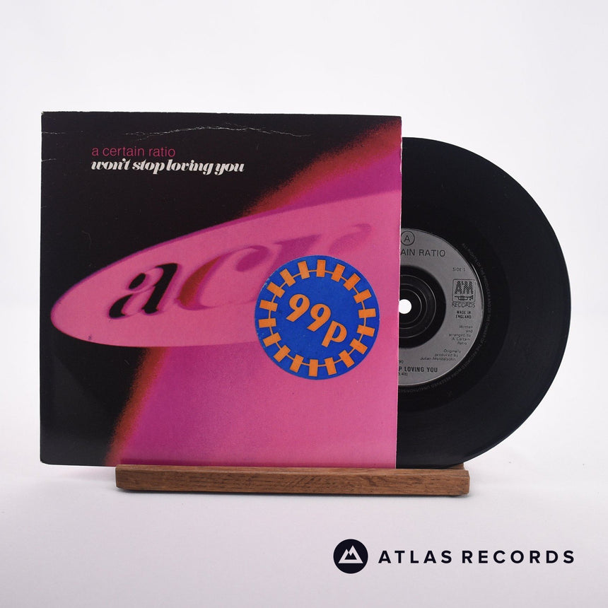 A Certain Ratio Won't Stop Loving You 7" Vinyl Record - Front Cover & Record