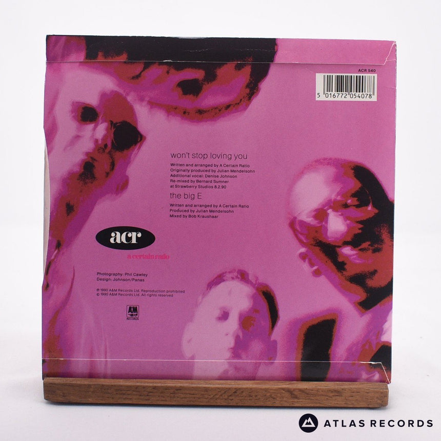 A Certain Ratio - Won't Stop Loving You - 7" Vinyl Record - VG+/VG+