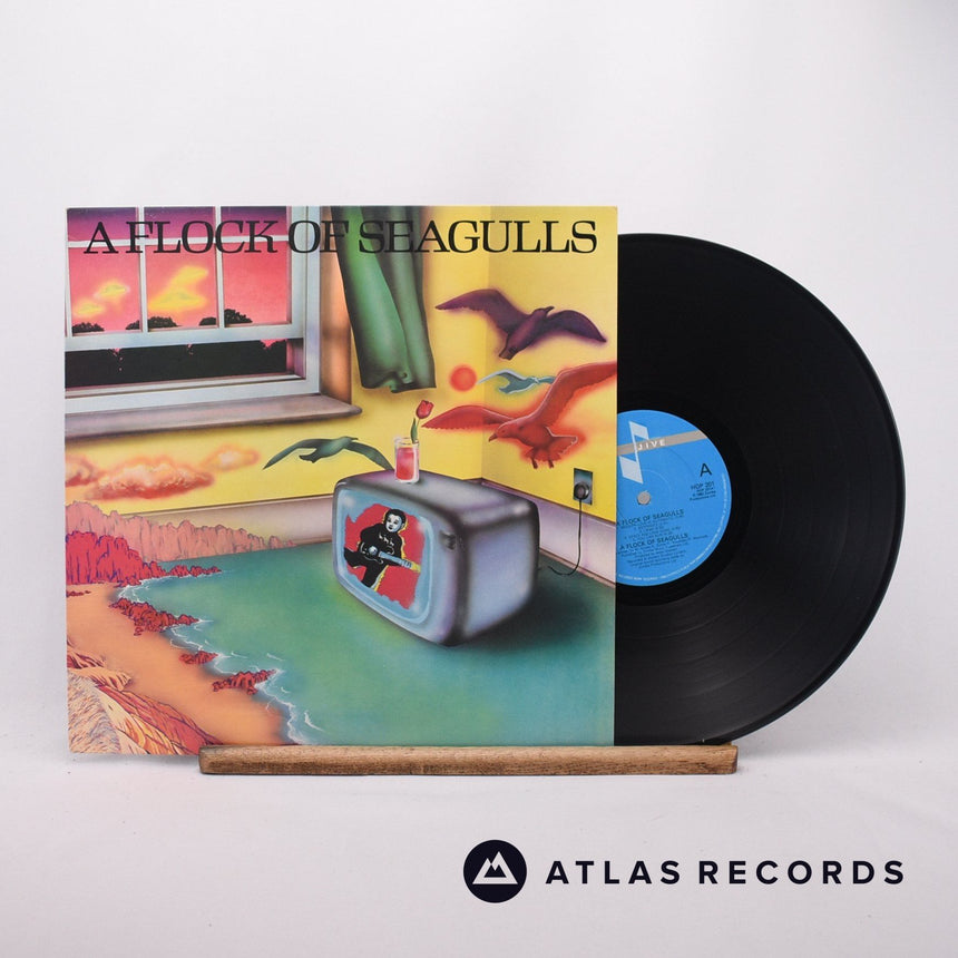A Flock Of Seagulls A Flock Of Seagulls LP Vinyl Record - Front Cover & Record