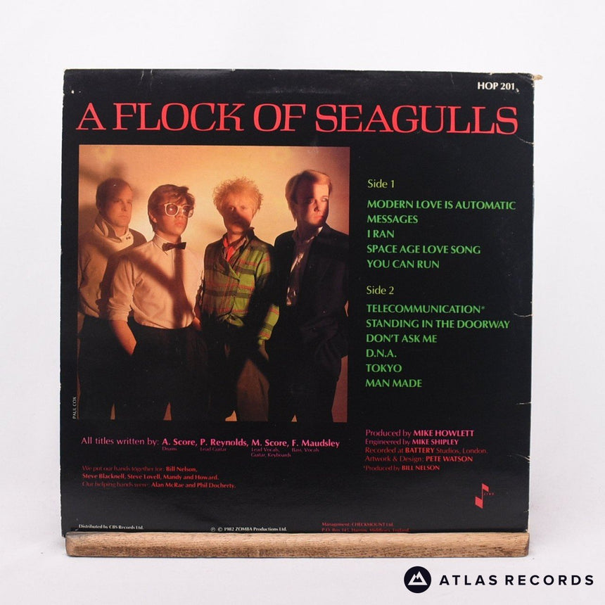 A Flock Of Seagulls - A Flock Of Seagulls - A1 B1 LP Vinyl Record - VG+/EX