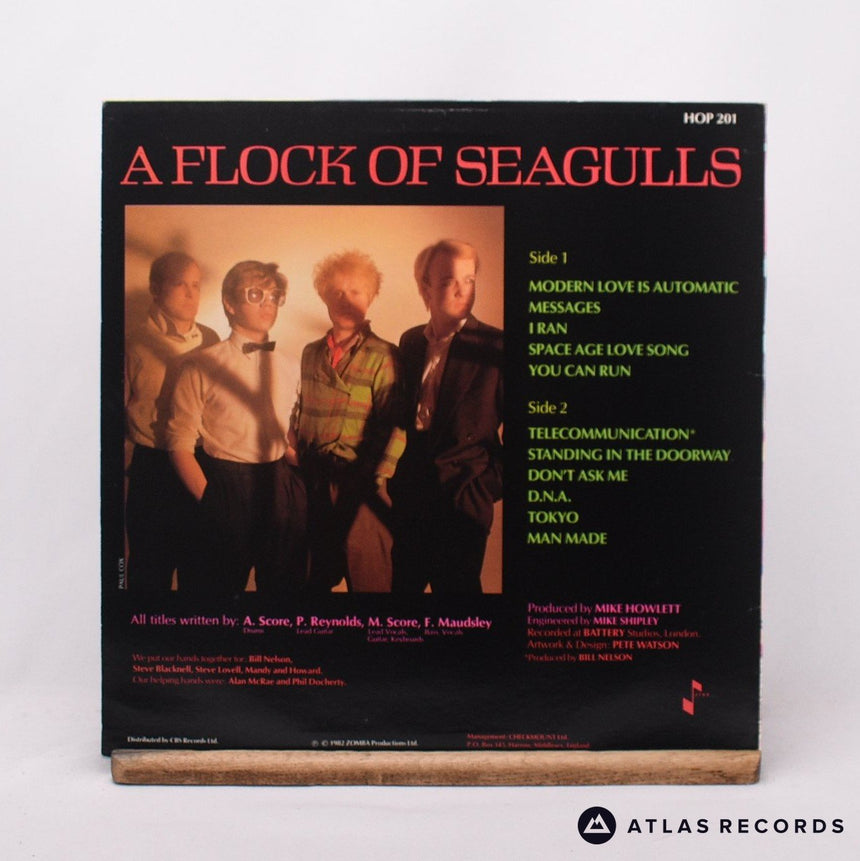 A Flock Of Seagulls - A Flock Of Seagulls - Bilbo LP Vinyl Record - EX/VG+