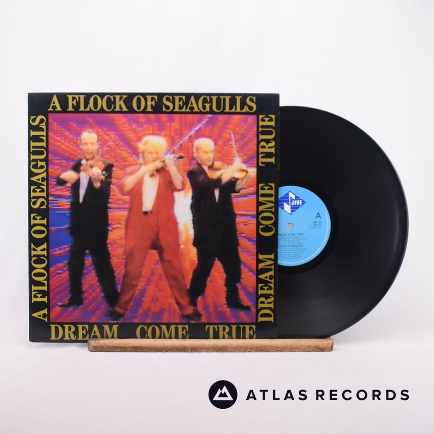 A Flock Of Seagulls Dream Come True LP Vinyl Record - Front Cover & Record