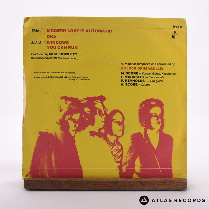 A Flock Of Seagulls - Modern Love Is Automatic - 7" EP Vinyl Record - VG+/EX