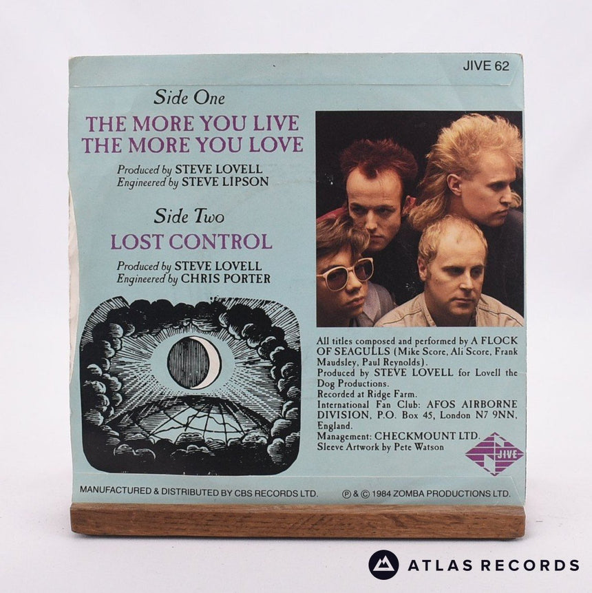 A Flock Of Seagulls - The More You Live, The More You Love - 7" Vinyl Record - VG+/EX