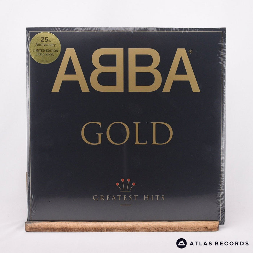 ABBA Gold (Greatest Hits) 2 x LP Vinyl Record - Front Cover & Record