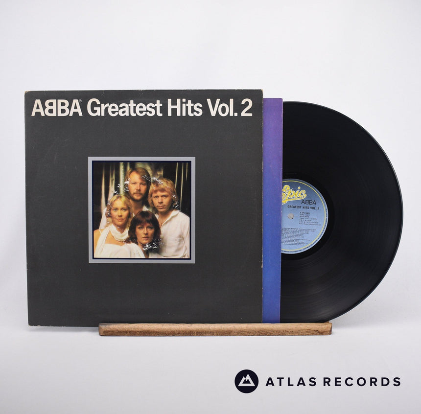 ABBA Greatest Hits Vol. 2 LP Vinyl Record - Front Cover & Record