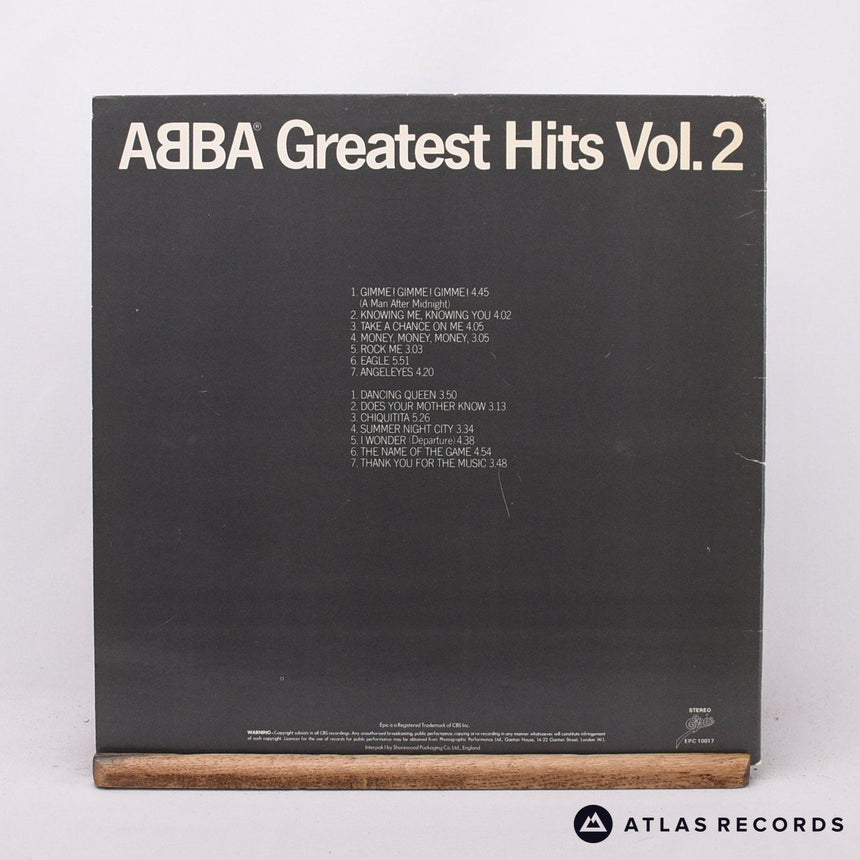 ABBA - Greatest Hits Vol. 2 - Gatefold LP Vinyl Record - VG+/VG+