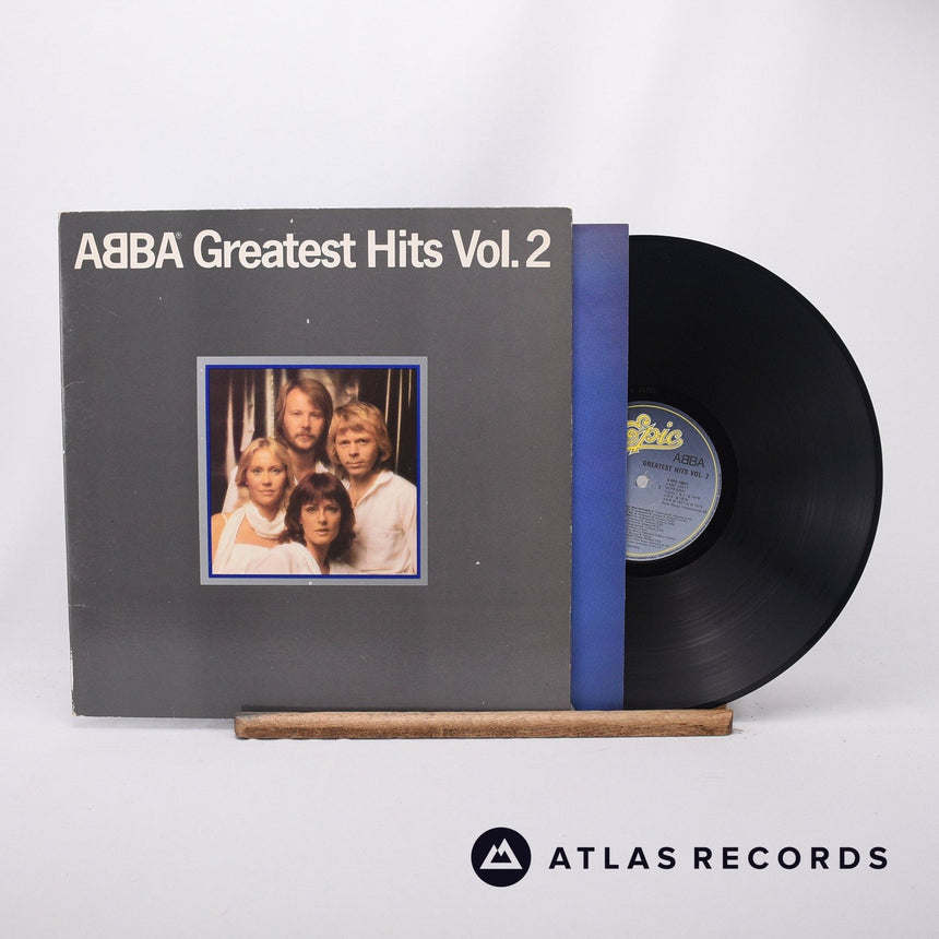 ABBA Greatest Hits Vol. 2 LP Vinyl Record - Front Cover & Record
