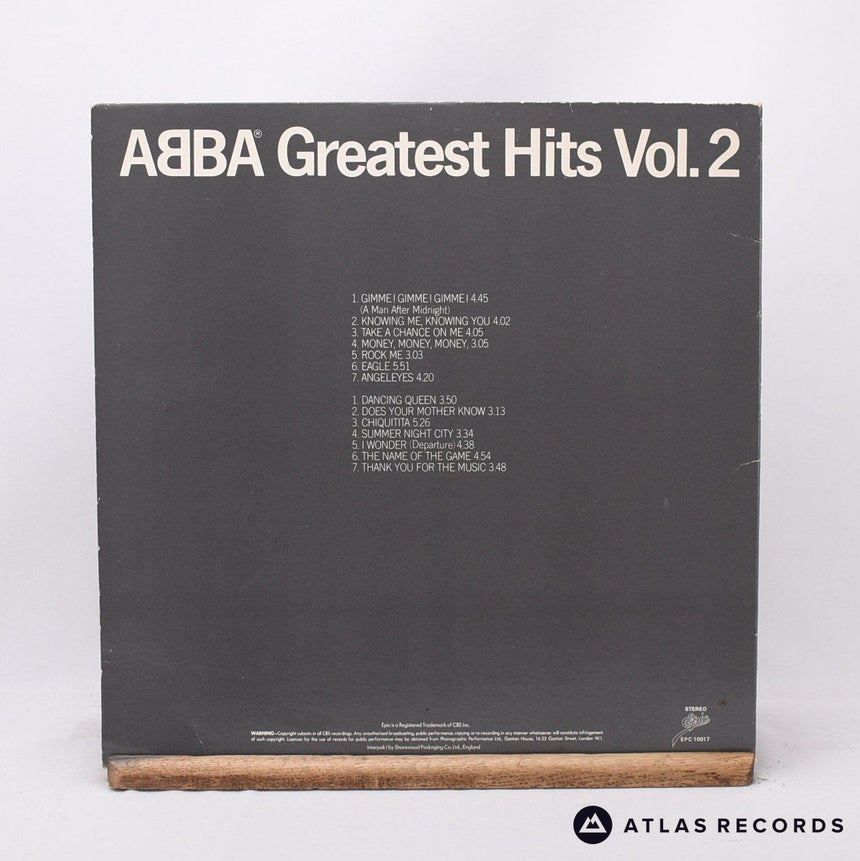 ABBA - Greatest Hits Vol. 2 - Gatefold LP Vinyl Record - EX/VG+