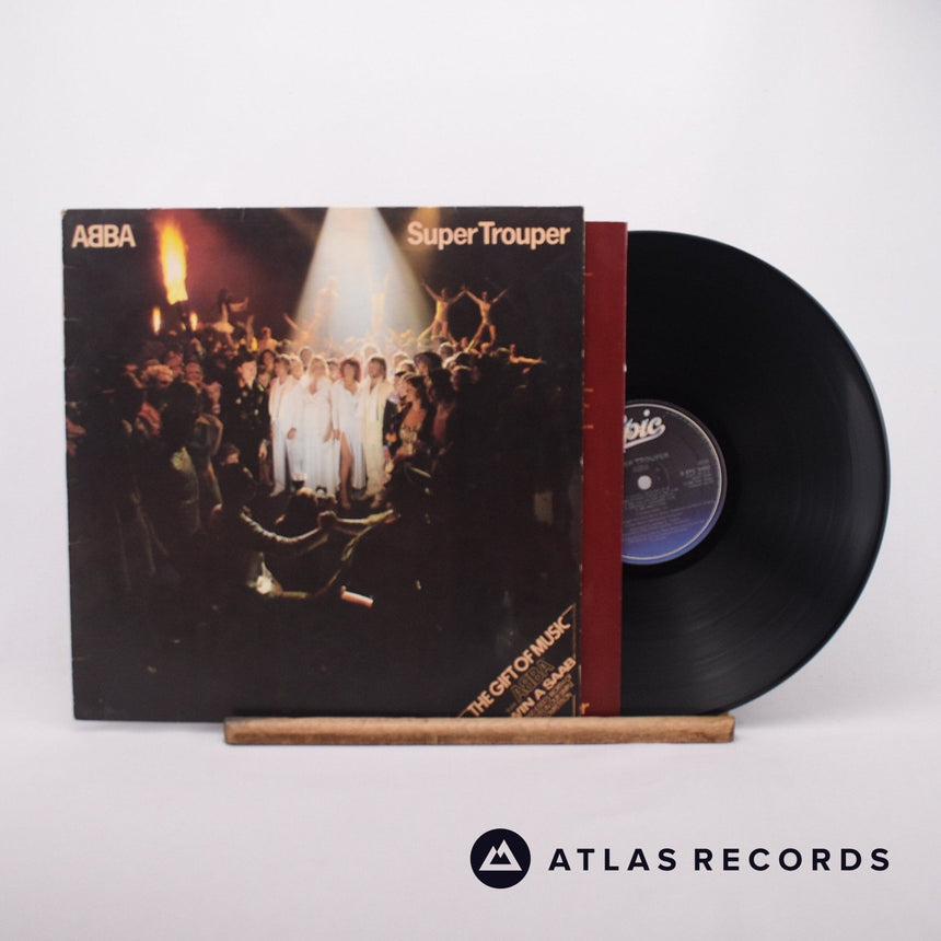 ABBA Super Trouper LP Vinyl Record - Front Cover & Record