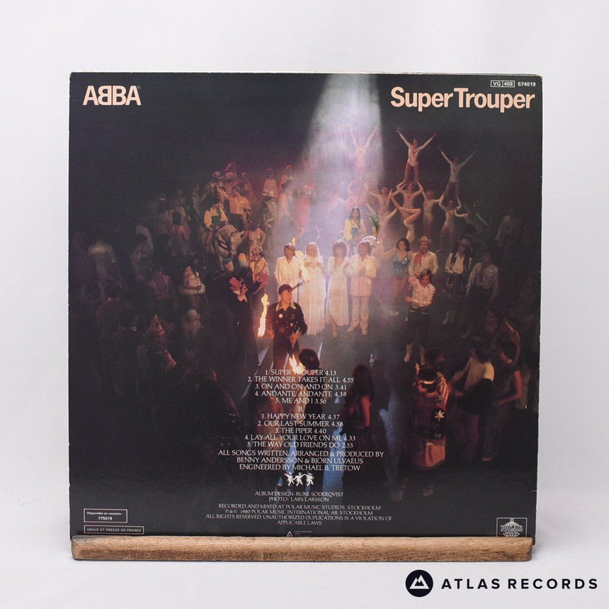 ABBA - Super Trouper - France LP Vinyl Record - EX/EX