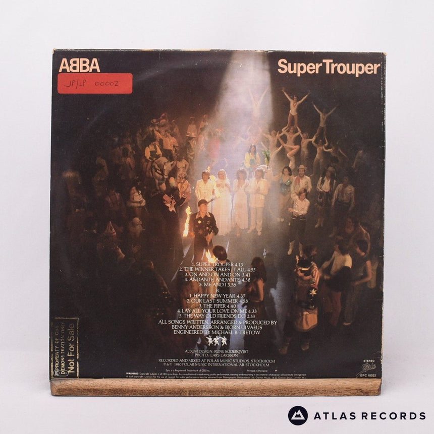 ABBA - Super Trouper - LP Vinyl Record - VG+/VG+