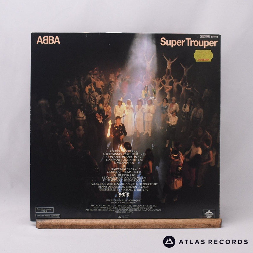 ABBA - Super Trouper - French LP Vinyl Record - EX/VG+