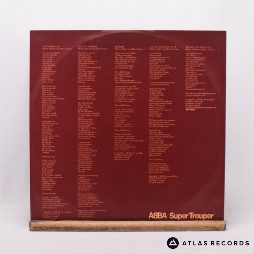 ABBA - Super Trouper - LP Vinyl Record - VG+/VG+