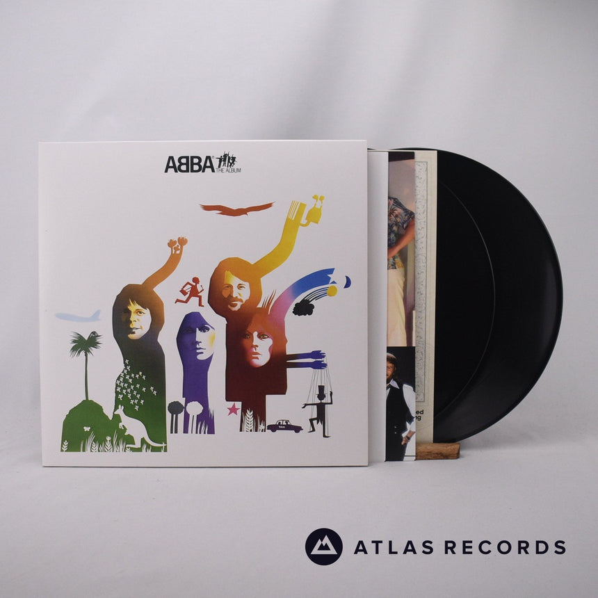 ABBA The Album 2 x LP Vinyl Record - Front Cover & Record