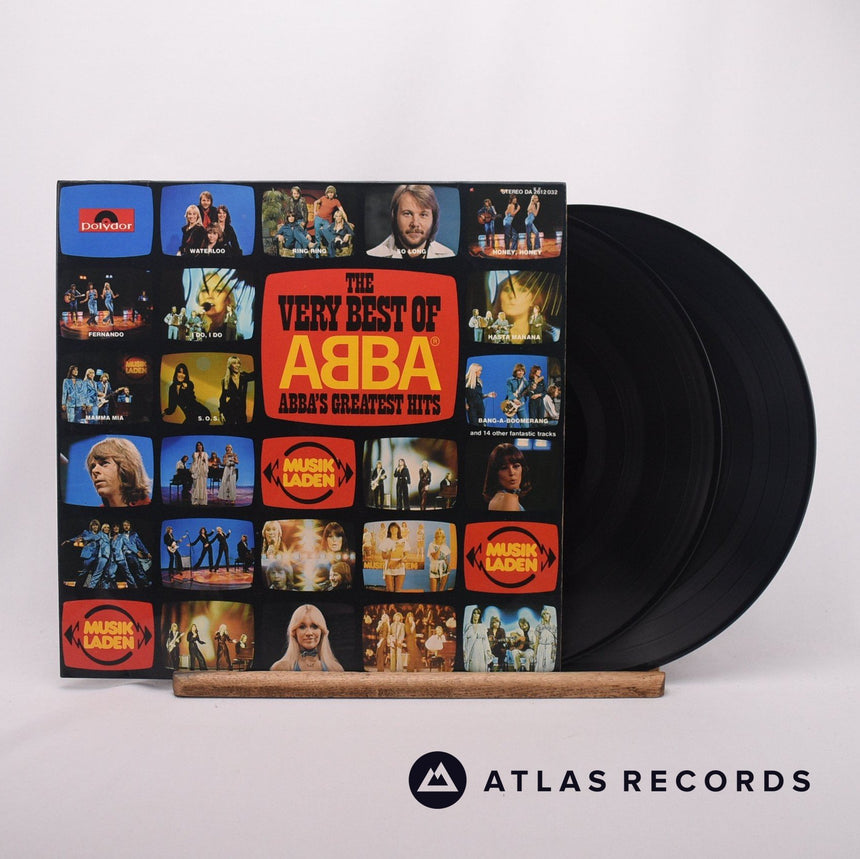 ABBA The Very Best Of ABBA 2 x LP Vinyl Record - Front Cover & Record