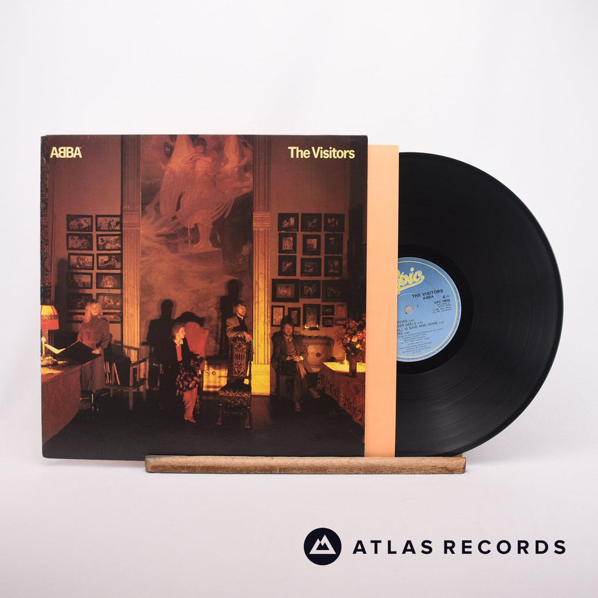 ABBA The Visitors LP Vinyl Record - Front Cover & Record