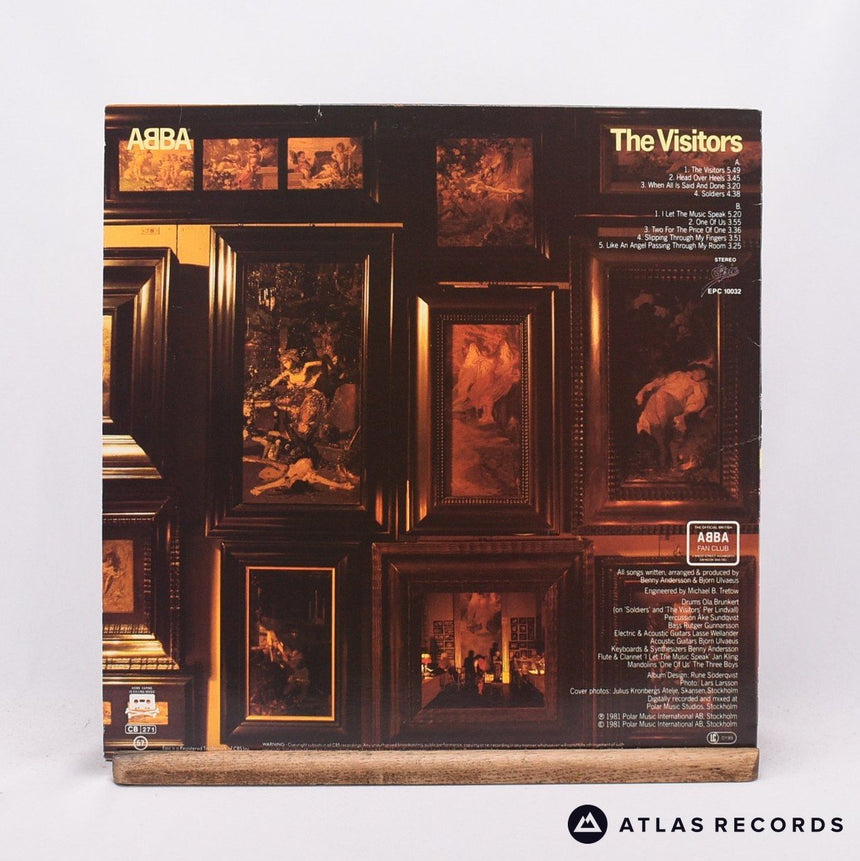 ABBA - The Visitors - LP Vinyl Record - EX/VG+