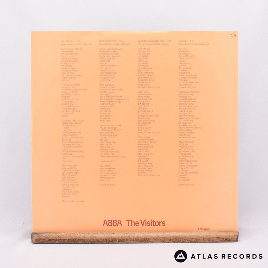 ABBA - The Visitors - LP Vinyl Record - EX/VG+