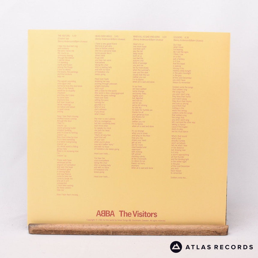ABBA - The Visitors - 180G Reissue Remastered LP Vinyl Record - NM/EX