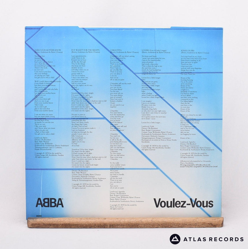 ABBA - Voulez-Vous - Reissue LP Vinyl Record - VG+/EX