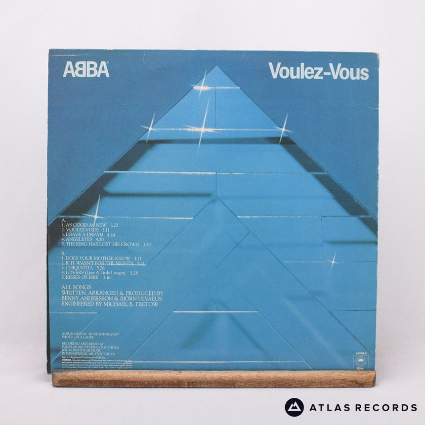 ABBA - Voulez-Vous - Lyric Sheet LP Vinyl Record - VG+/EX