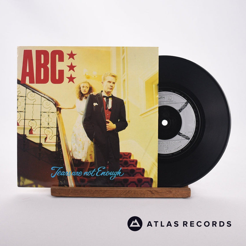 ABC Tears Are Not Enough 7" Vinyl Record - Front Cover & Record