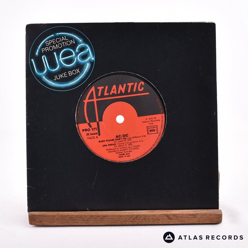 AC/DC Baby Please Don't Go 7" Vinyl Record - In Sleeve