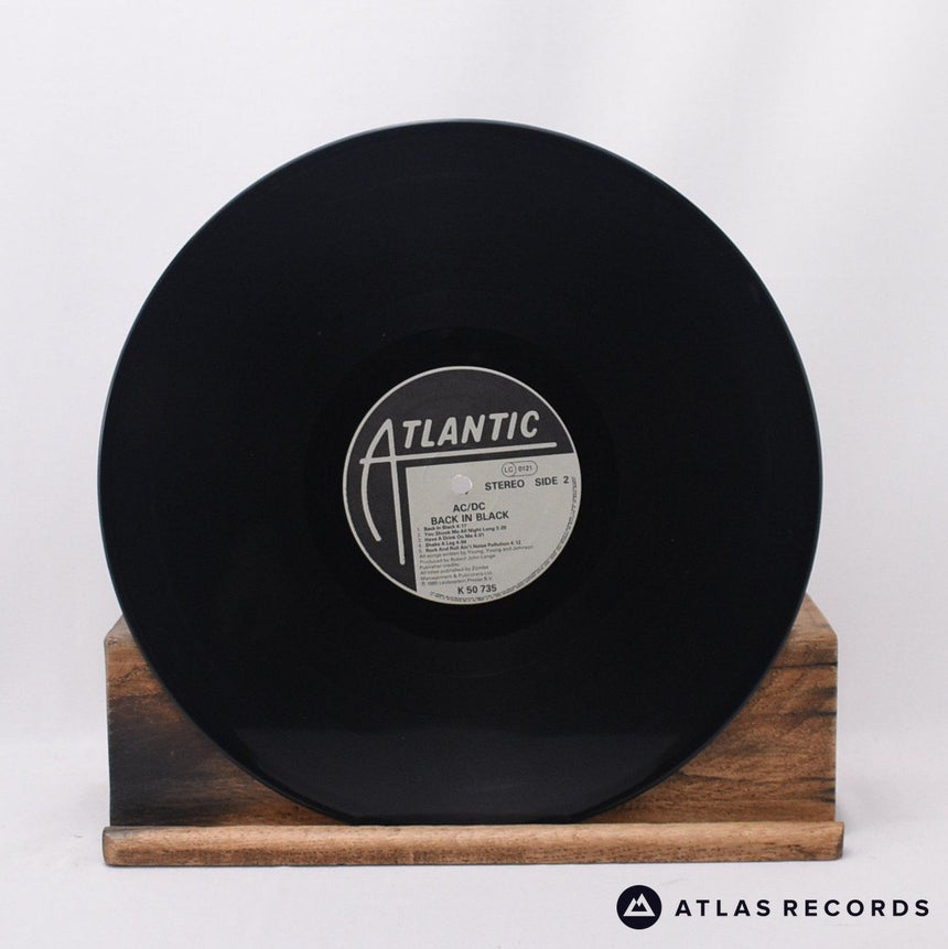 AC/DC - Back In Black - Embossed Sleeve Reissue LP Vinyl Record - VG/VG+