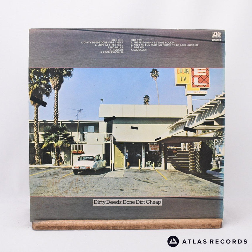 AC/DC - Dirty Deeds Done Dirt Cheap - Porky A1 B1 LP Vinyl Record - VG+/VG+