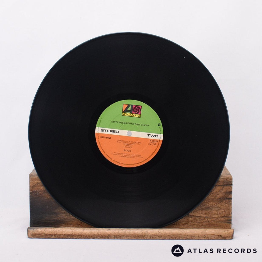 AC/DC - Dirty Deeds Done Dirt Cheap - A2 B2 LP Vinyl Record - EX/EX