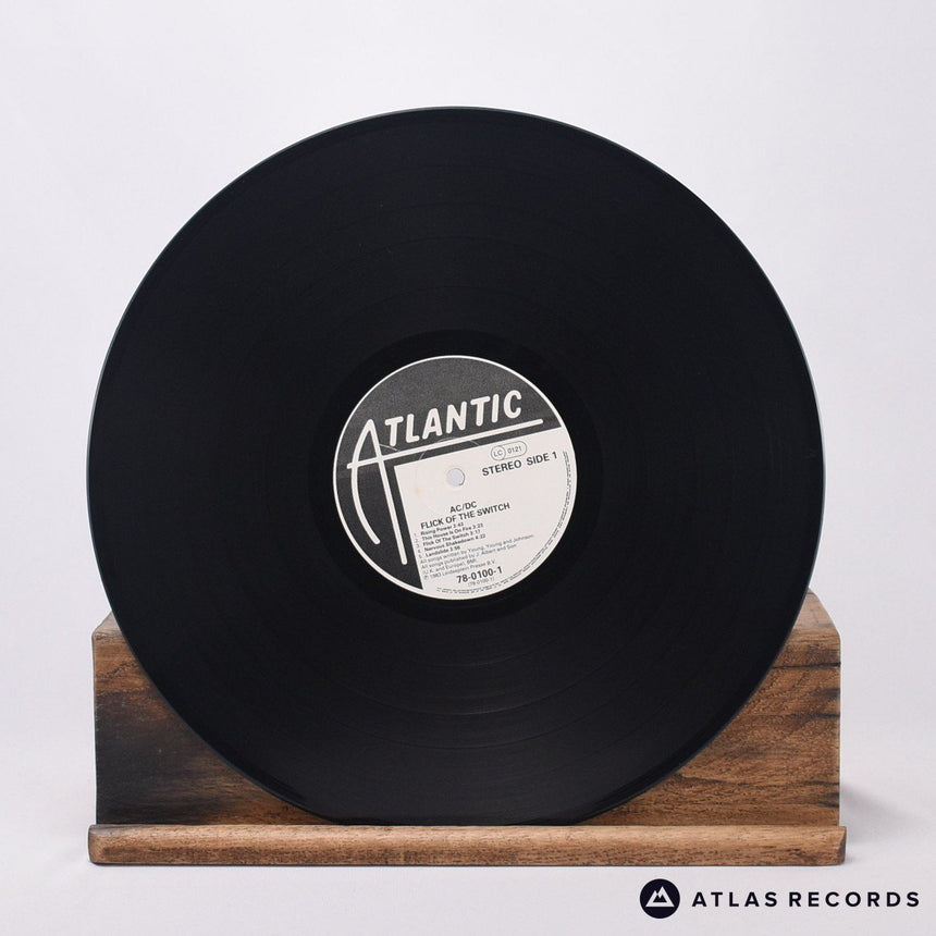 AC/DC - Flick Of The Switch - Embossed Sleeve Axx B5 LP Vinyl Record - VG+/VG+