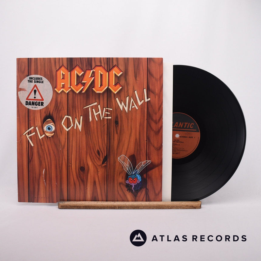 AC/DC Fly On The Wall LP Vinyl Record - Front Cover & Record